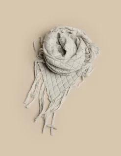 Nicoli Knitwear|Scarves & Shawls<SAND KNIT SHAWL Azules