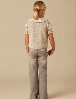 Nicoli Knitwear|Waistcoats<SAND KNIT VEST Arena