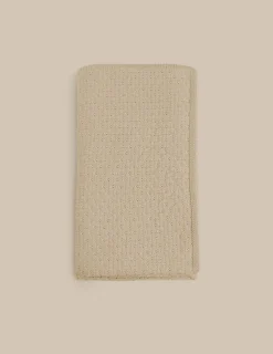 Nicoli Shawls<SAND KNITTED SHAWL Rosas