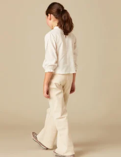 Nicoli Trousers|Denim<SAND-COLOURED FLAP POCKET TROUSERS Beiges