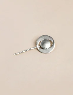 Nicoli Hair accessories<SILVER MOON HAIR CLIP Dorados