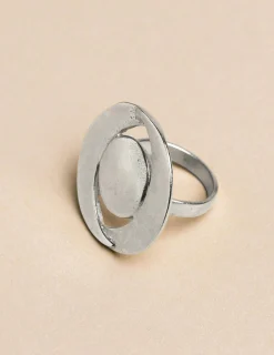 Nicoli Rings<SILVER MOON RING Dorados