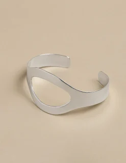 Nicoli Bracelets<SILVER OVAL BRACELET Dorados