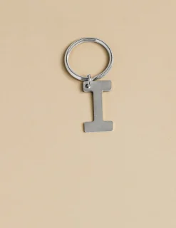 Nicoli Keychain|Keychain<SILVER "I" KEYCHAIN Dorados