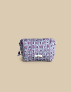 Nicoli Bags & Toiletry bags|Bags & Cases<SMALL BLUE FLORAL VANITY CASE Verdes