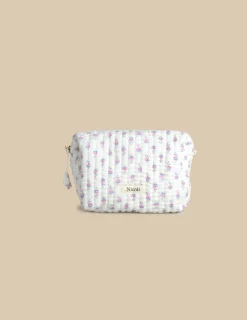 Nicoli Bags & Toiletry bags|Bags & Cases<SMALL BLUE FLOWERS VANITY CASE Blancos