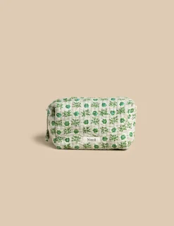 Nicoli Bags & Toiletry bags|Bags & Cases<SMALL GREEN FLORAL VANITY CASE Verdes