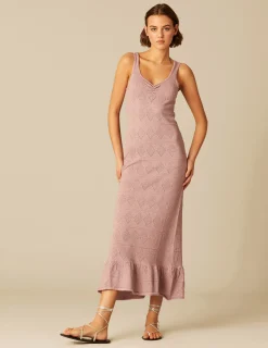 Nicoli Dresses<SPARKLY PINK DRESS Rosas