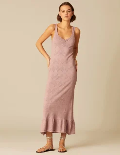 Nicoli Dresses<SPARKLY PINK DRESS Rosas