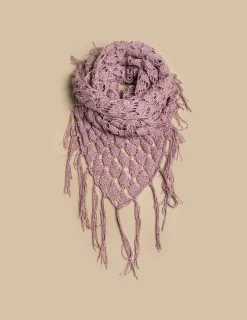 Nicoli Scarves & Shawls<SPARKLY PINK SHAWL Rosas
