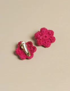 Nicoli Hair Accesories|Hair accessories<STRAWBERRY HAIR CLIPS Crudos