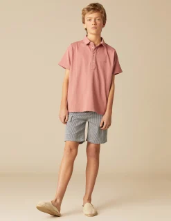 Nicoli Polos<STRAWBERRY POLO SHIRT Fresa