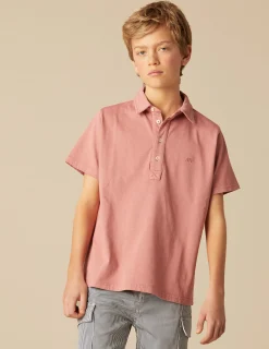 Nicoli Polos<STRAWBERRY POLO SHIRT Fresa