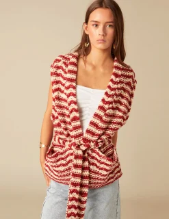 Nicoli Knitwear|Waistcoats<STRIPPED VEST Rojos