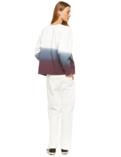 Nicoli Sweatshirts<TIE DYE SWEATSHIRT Azules