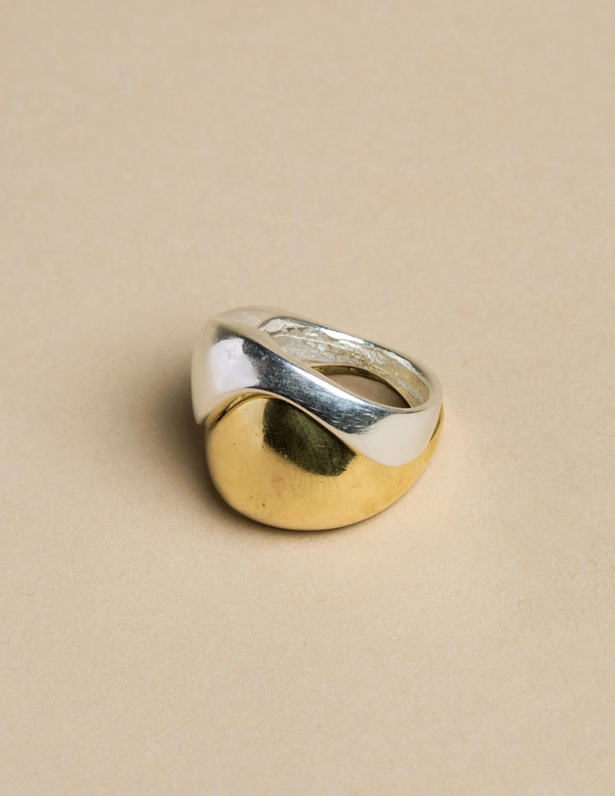 Nicoli Rings<TWO-TONE DOUBLE RING Dorados
