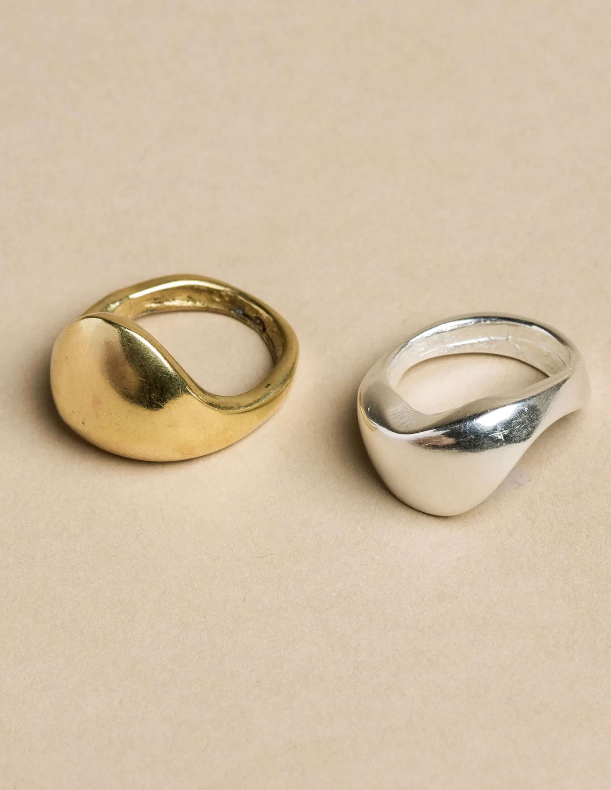 Nicoli Rings<TWO-TONE DOUBLE RING Dorados