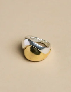 Nicoli Rings<TWO-TONE DOUBLE RING Dorados