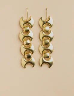 Nicoli Earrings<VINTAGE EARRINGS Dorados