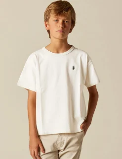 Nicoli T-shirts<WHITE ANT T-SHIRT Blancos