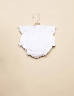 Nicoli Bloomers<WHITE BLOOMERS Blancos