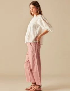 Nicoli Shirts & Blouses<WHITE LACE SHIRT Blancos