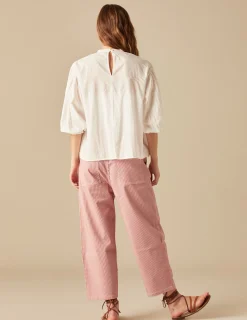 Nicoli Shirts & Blouses<WHITE LACE SHIRT Blancos