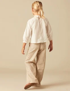 Nicoli Shirts<WHITE LACED SHIRT Blancos