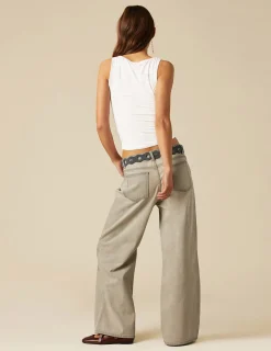 Nicoli T-shirts<WHITE OPEN T-SHIRT Negros