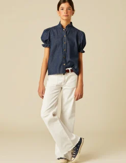 Nicoli Denim|Trousers<WHITE POCKETS JEANS Azul vaquero