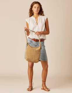 Nicoli Shirts & Blouses<WHITE RUFFLE SHIRT Fresa