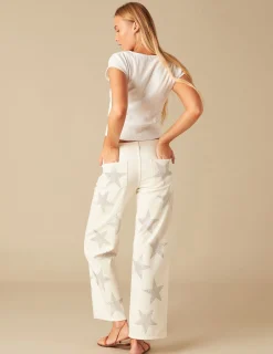 Nicoli T-shirts<WHITE T-SHIRT WITH SIDE BUTTONS Blancos