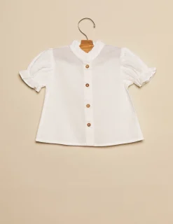 Nicoli Shirts<WHITE TURTLENECK SHIRT Blancos