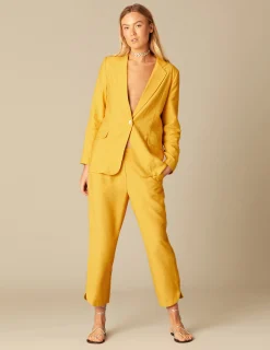 Nicoli Trousers<YELLOW TROUSERS Amarillos