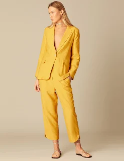 Nicoli Trousers<YELLOW TROUSERS Amarillos