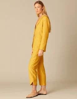 Nicoli Trousers<YELLOW TROUSERS Amarillos